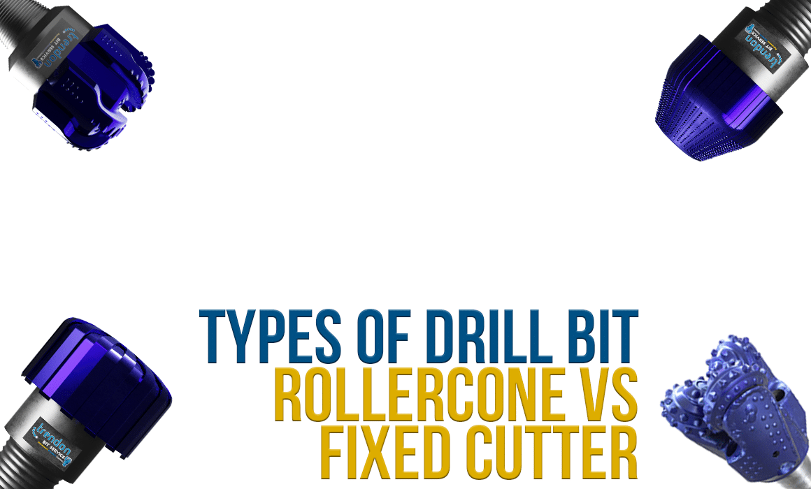 Rollercone vs Fixed Cutter Drill Bits - Trendon Bit Service Calgary